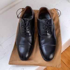 Meermin Oxfords - Black Calf (Size 8.5)
